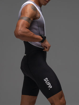 Men's Performance Bib Shorts - Black