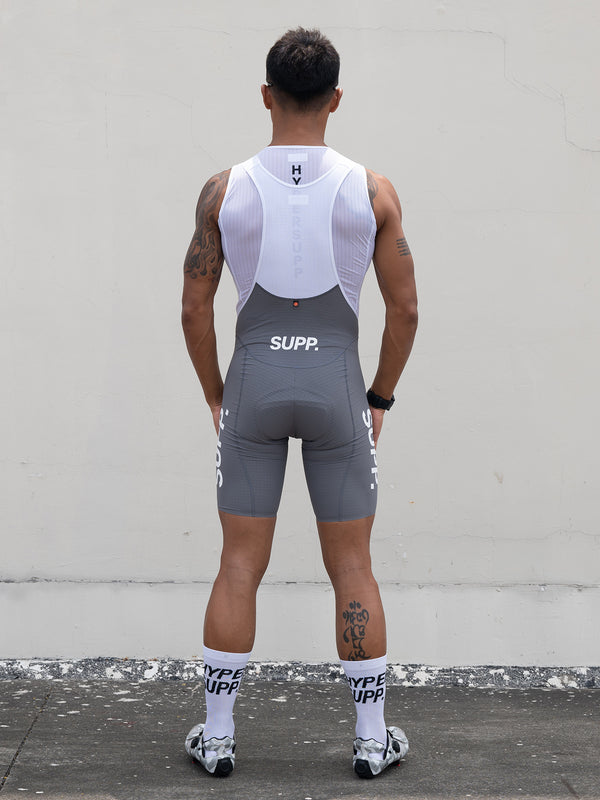 Men's SUPP. Bib Shorts - Gray