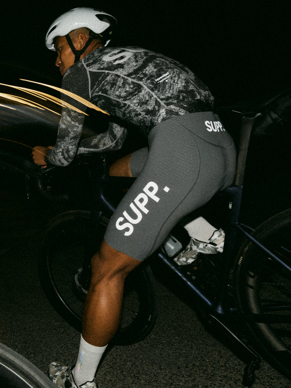 Men's SUPP. Bib Shorts - Gray