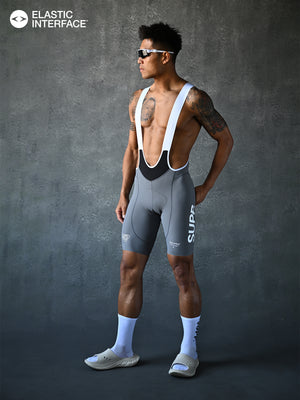 Men's Performance SUPP. Bib Shorts - Gray