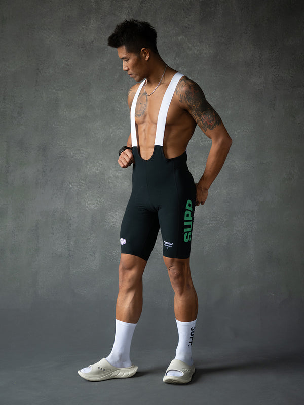 Men's Performance Team Bib Shorts - Black