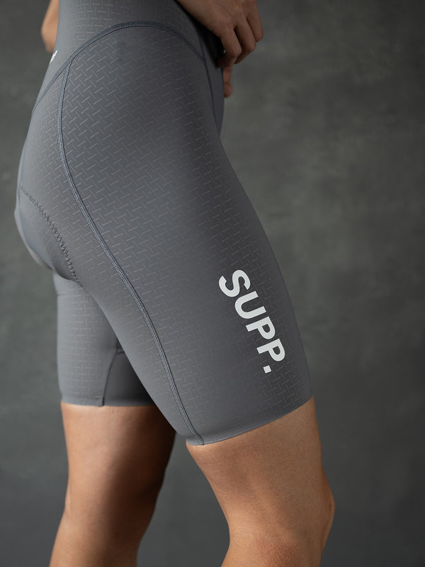 Women's Performance Bib Shorts - Gray