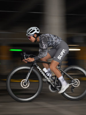 Women's Performance SUPP. Bib Shorts - Gray