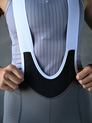 Women's Performance SUPP. Bib Shorts - Gray