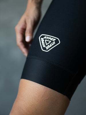 Women's SUPP Thermal Bib Shorts - Black DWR