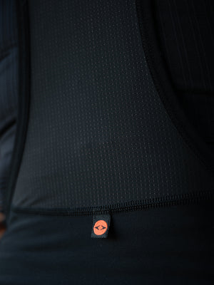 Women's SUPP Thermal Bib Shorts - Black DWR