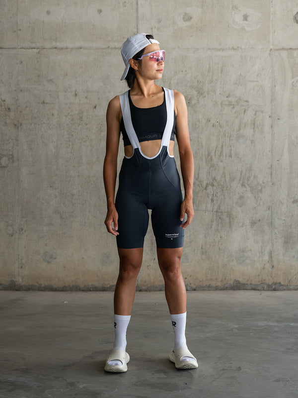 Women's Wildway Bib Shorts - Titanium Gray