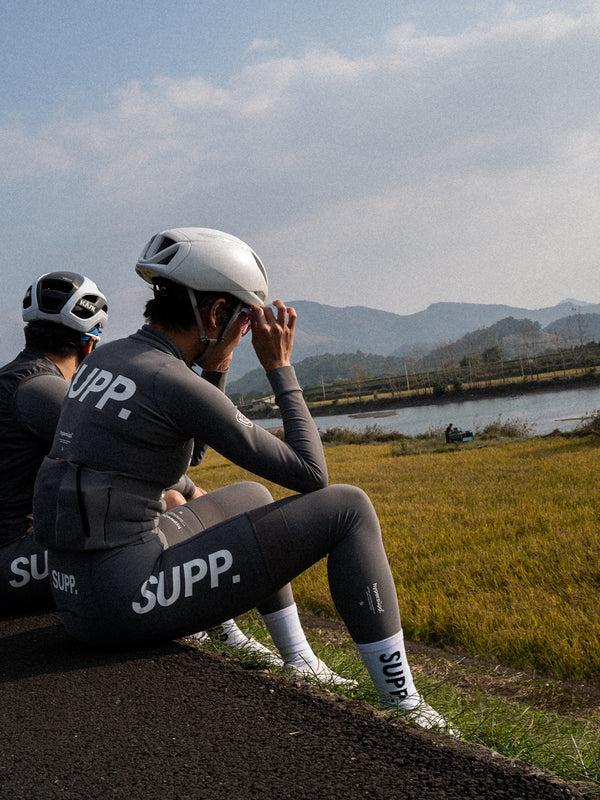 Women's SUPP. Thermal Long Sleeve Jersey 5-15℃ - Smoked Pearl