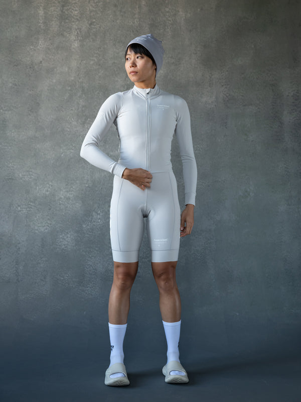 Women's Thermal Long Sleeve Jersey 5-15℃ - Vapor Blue