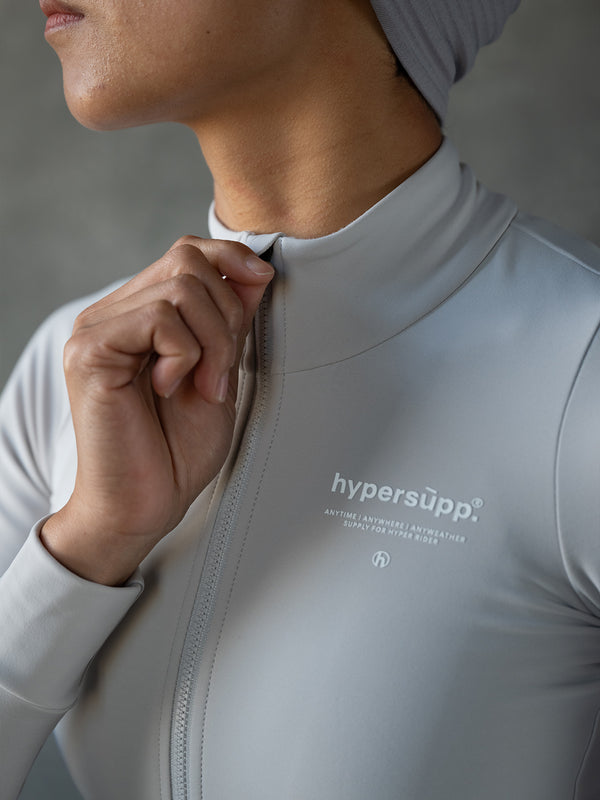 Women's Thermal Long Sleeve Jersey 5-15℃ - Vapor Blue