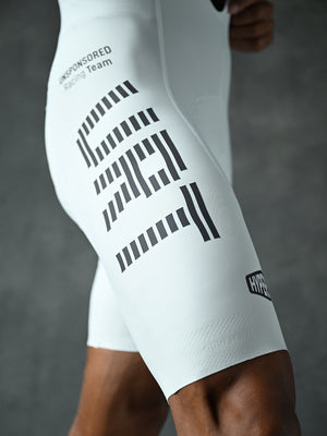 Men's Motion URT Bib Shorts - Off-White
