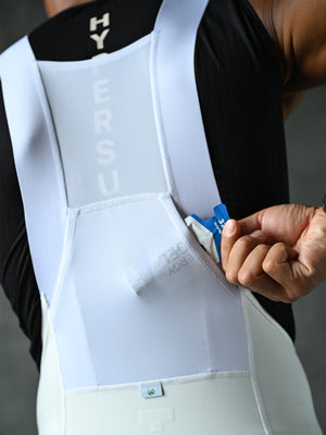 Men's Motion URT Bib Shorts - Off-White