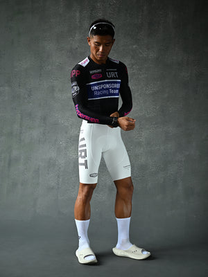 Men's Motion URT Bib Shorts - Off-White