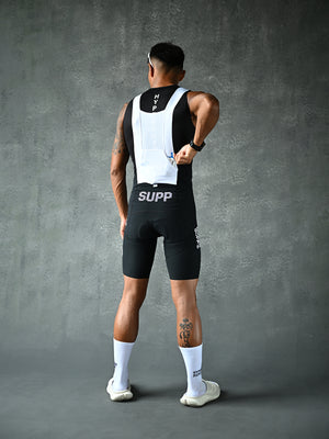 Men's Performance SUPP. Bib Shorts - Black