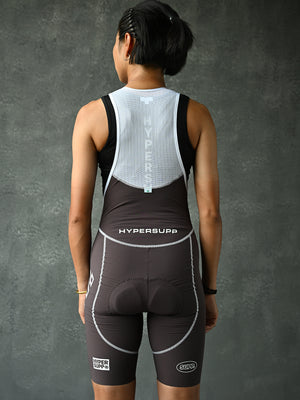 Women's Performance 1.1 Line Bib Shorts - Brown