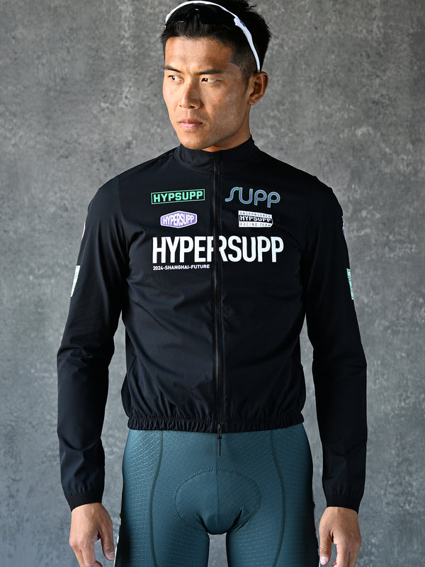Men's Performance Team Draft Jacket - Black