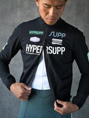 Men's Performance Team Draft Jacket - Black