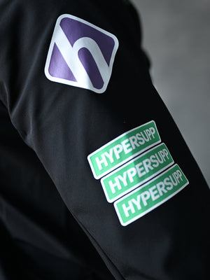 Men's Performance Team Draft Jacket - Black