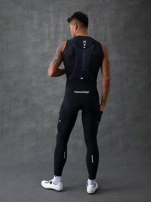 Men's Performance Deep Winter Long Bibs  0-10°C - Black