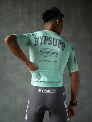 Men's Performance Zipless Jersey - Green