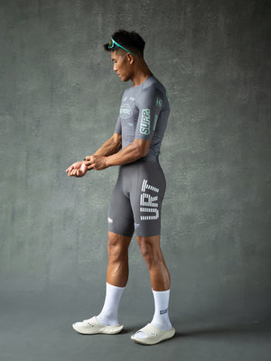 Men's Performance Zipless Jersey - Gray