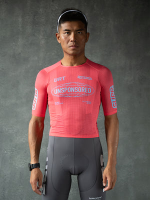 Men's Performance Zipless Jersey - Pink