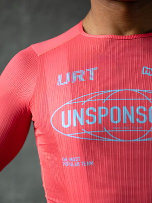 Men's Performance Zipless Jersey - Pink