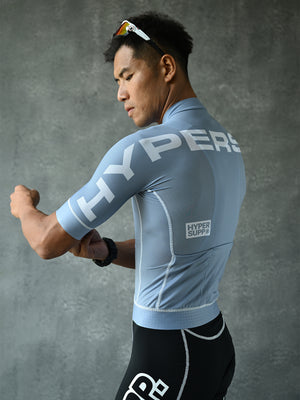 Men's Motion Line Jersey - Smoke Blue