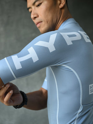 Men's Motion Line Jersey - Smoke Blue