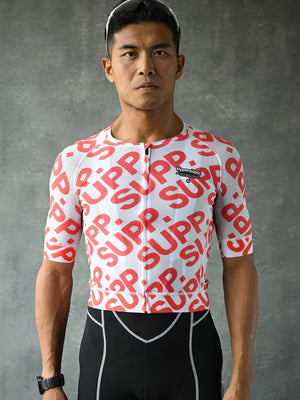 Men's Motion Air Jersey - Pop Art Orange