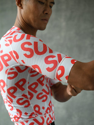 Men's Motion Air Jersey - Pop Art Orange