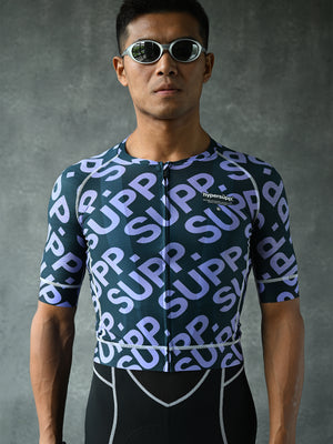 Men's Motion Air Jersey - Pop Art Purple