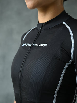 Women's Motion Line Jersey - Black