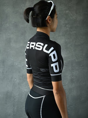 Women's Motion Line Jersey - Black
