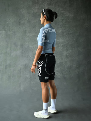 Women's Motion Line Jersey - Smoke Blue