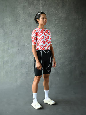 Women's Motion Air Jersey - Pop Art Orange