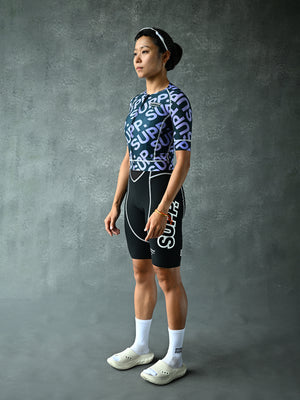 Women's Motion Air Jersey - Pop Art Purple