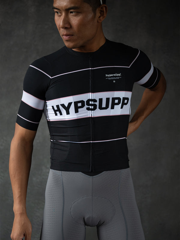 Men's Performance Retro Style Jersey - Black