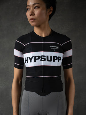 Women's Performance Retro Style Jersey - Black