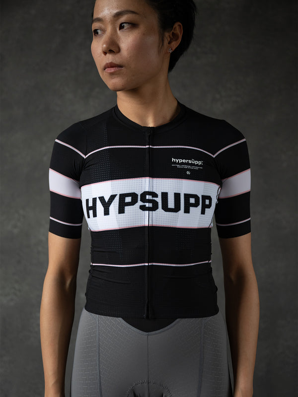 Women's Performance Retro Style Jersey - Black