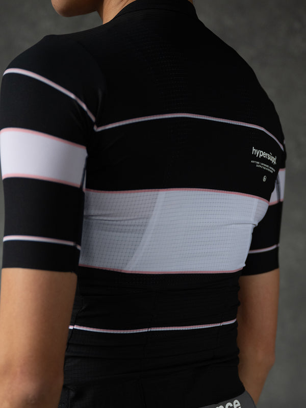 Women's Performance Retro Style Jersey - Black