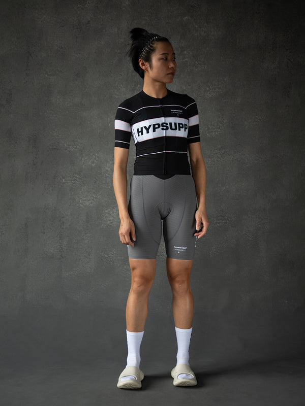 Women's Performance Retro Style Jersey - Black