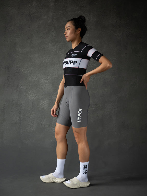 Women's Performance Retro Style Jersey - Black