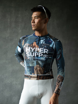 Men's Motion Long Sleeve Jersey - Back to the Streets