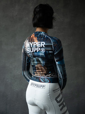 Women's Motion Long Sleeve Jersey - Back to the Streets
