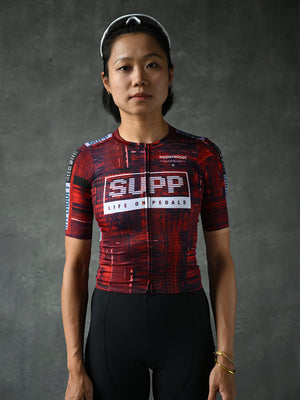 Women's Performance SUPP. Jersey - Red