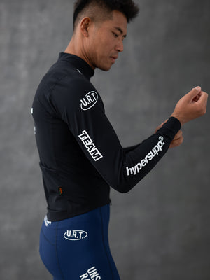 Men's Performance Race Shell Jersey 5-12°C - Black