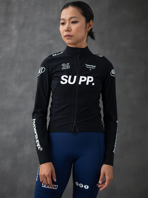 Women's Performance Race Shell Jersey 5-12°C - Black