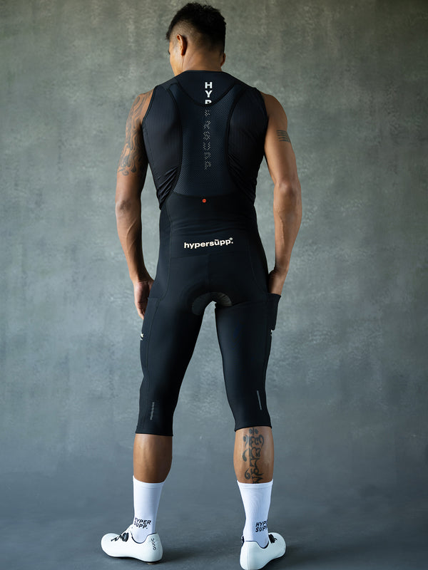 Men‘s Performance Thermal Knickers with side Pockets 8-16°C- Black