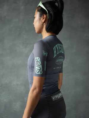 Women's Performance Zipless Jersey - Gray